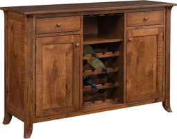 Sonoma - Amish Handcrafted Wine Cabinet