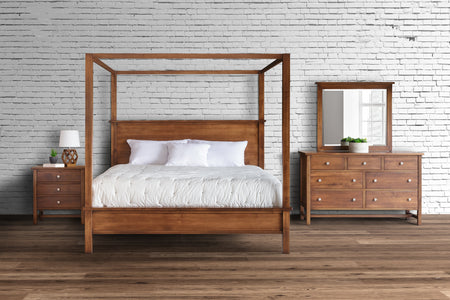 Generations - Hardwood Amish Double Dresser with Optional Mirror