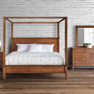 Generations - Hardwood Canopy Bed