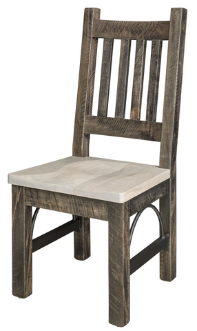 Arcadia / Amish Rough-Cut Maple Dining Side Chair
