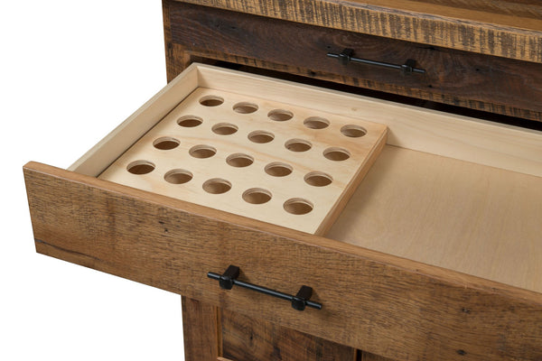 Barista - Ranch House Reclaimed Barnwood Coffee Cabinet