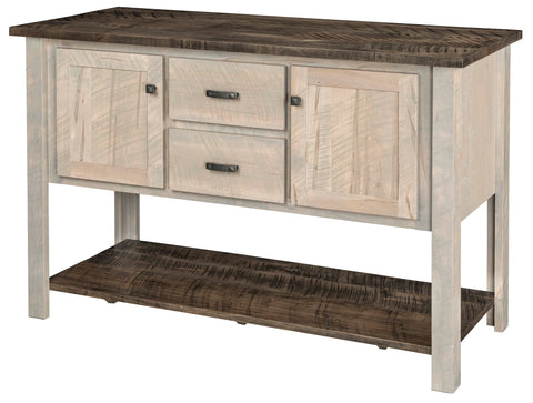 Amish Rough-Cut Maple Server