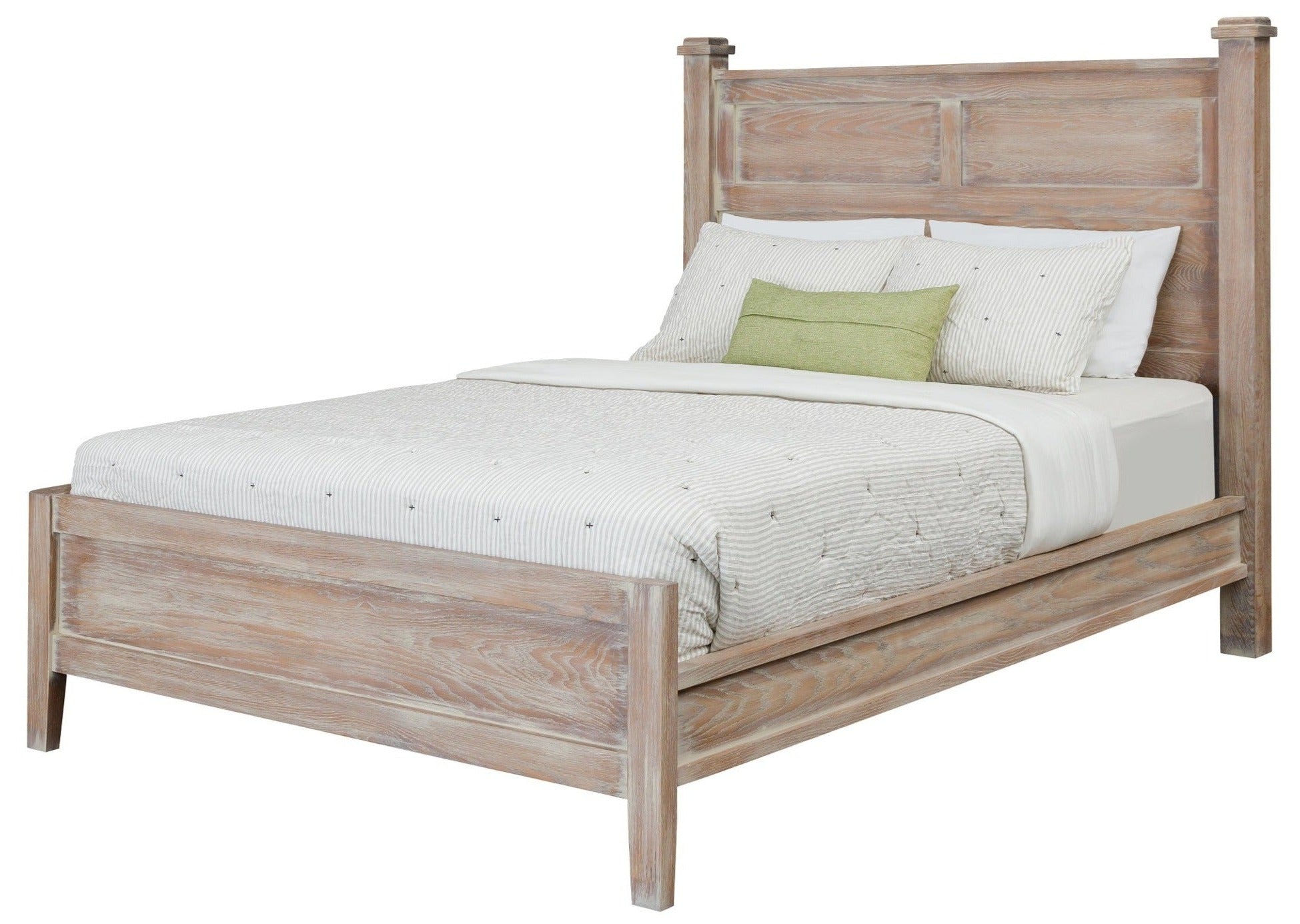 Manor - Solid Wood Panel Bed w/ Optional Underbed Storage