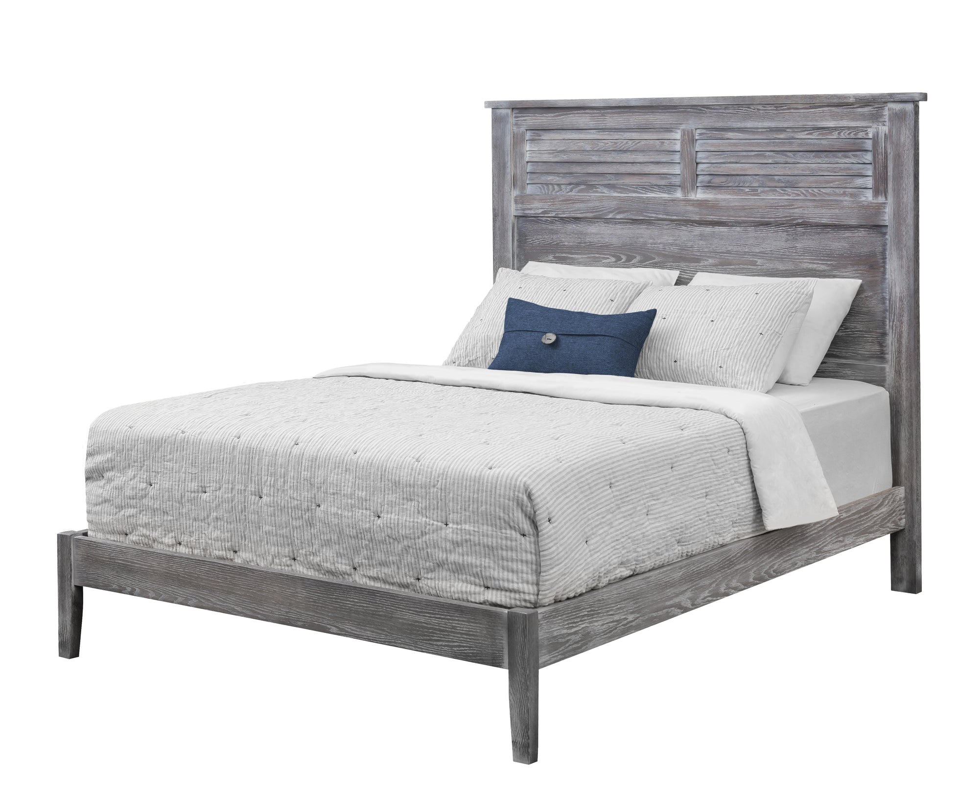 Manor - Solid Wood Panel Bed w/ Optional Underbed Storage