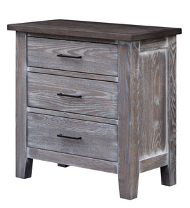Manor - Solid Wood Bedside Nightstand
