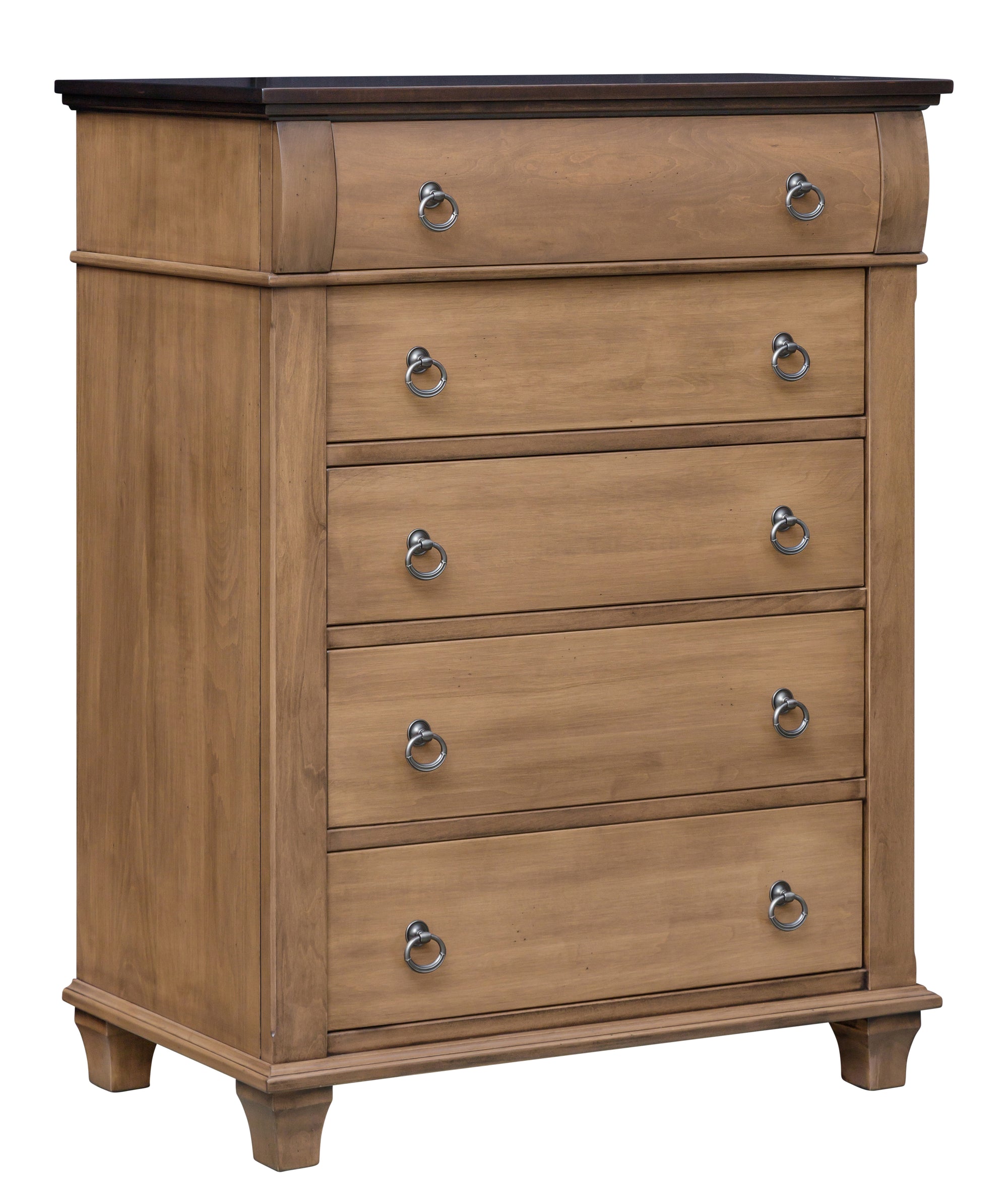 Crescent Creek - Hardwood Amish Chest of Drawers
