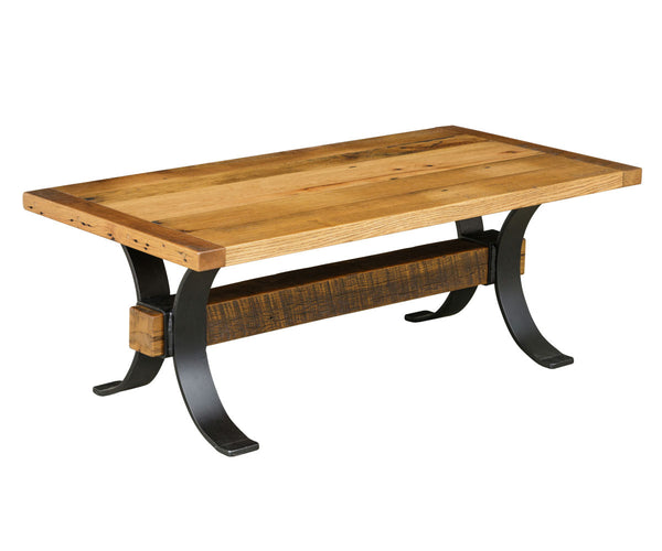 Timber Frame - Reclaimed Barnwood Coffee Table