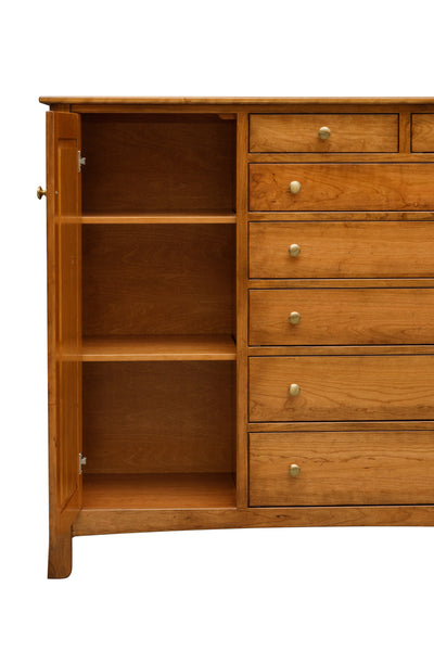 Madison - Hardwood Amish Gent's Chest Door & Drawer