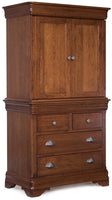 Chateau - Hardwood Amish Armoire