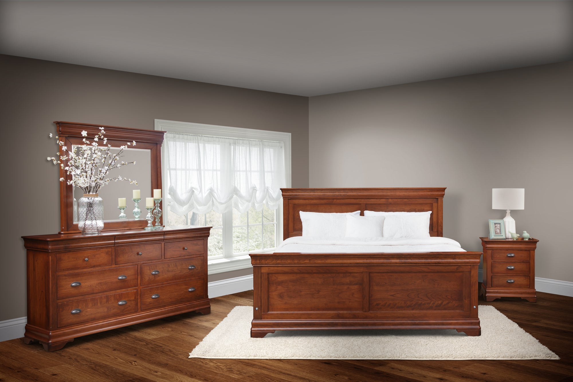 Chateau - Hardwood Amish Single Dresser