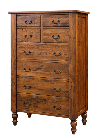 Canyon Creek - Hardwood Amish 64"H Chest of Drawers