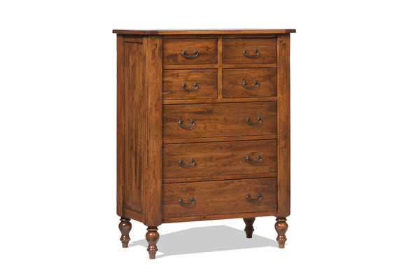Canyon Creek - Hardwood Amish 55"H Chest of Drawers