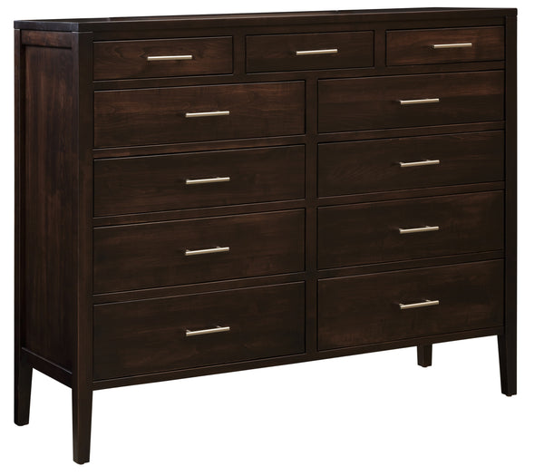 Albany - Hardwood 11-Drawer Dresser w/ Optional Mirror