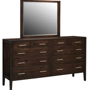 Albany - Hardwood 10-Drawer Dresser w/ Optional Mirror