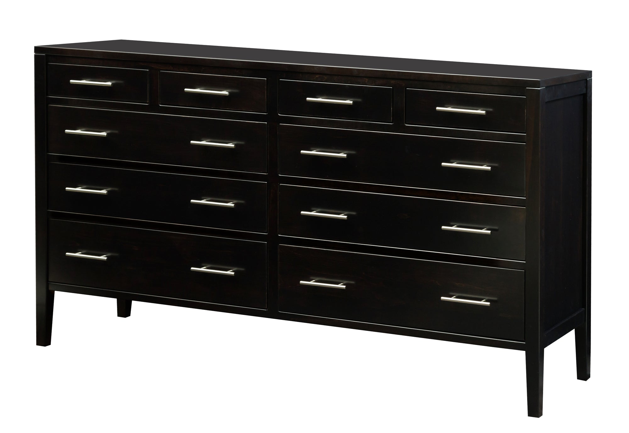 Albany - Hardwood 10-Drawer Dresser w/ Optional Mirror