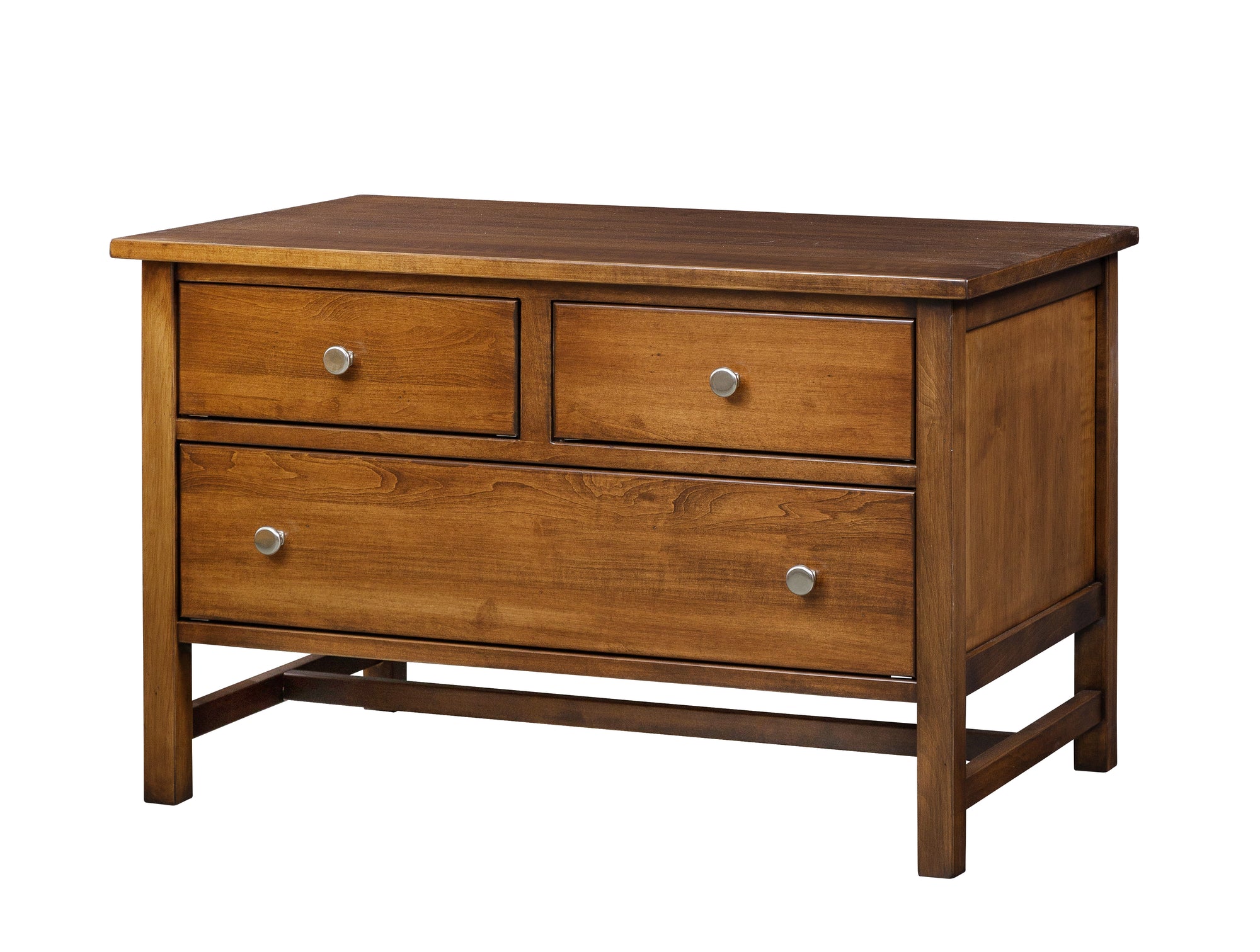 Generations - Amish Hardwood Low Chest of Drawers