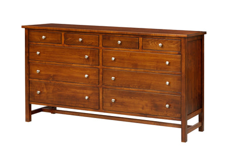 Generations - Hardwood Amish Triple Dresser with Optional Mirror