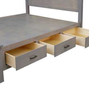 Generations - Hardwood Panel Bed with Optional Underbed Storage