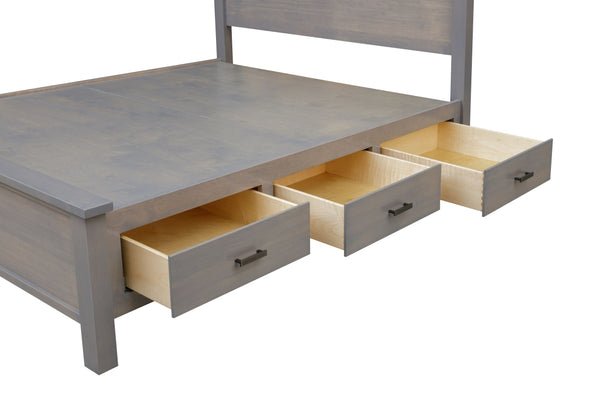 Generations - Hardwood Panel Bed with Optional Underbed Storage