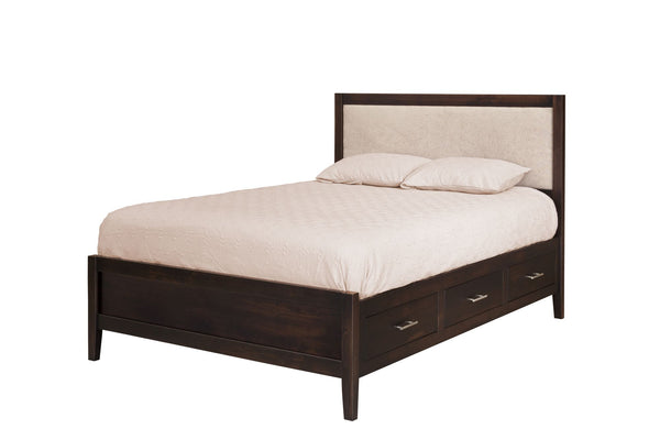 Albany - Hardwood Panel Bed