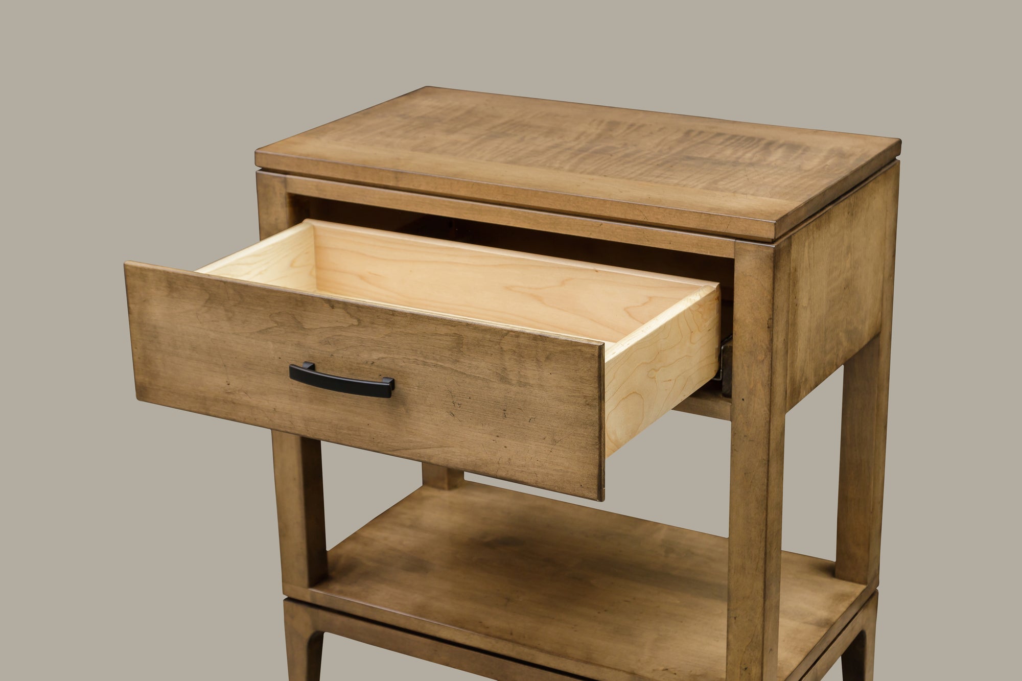 Estelle- Hardwood Amish Open Nightstand