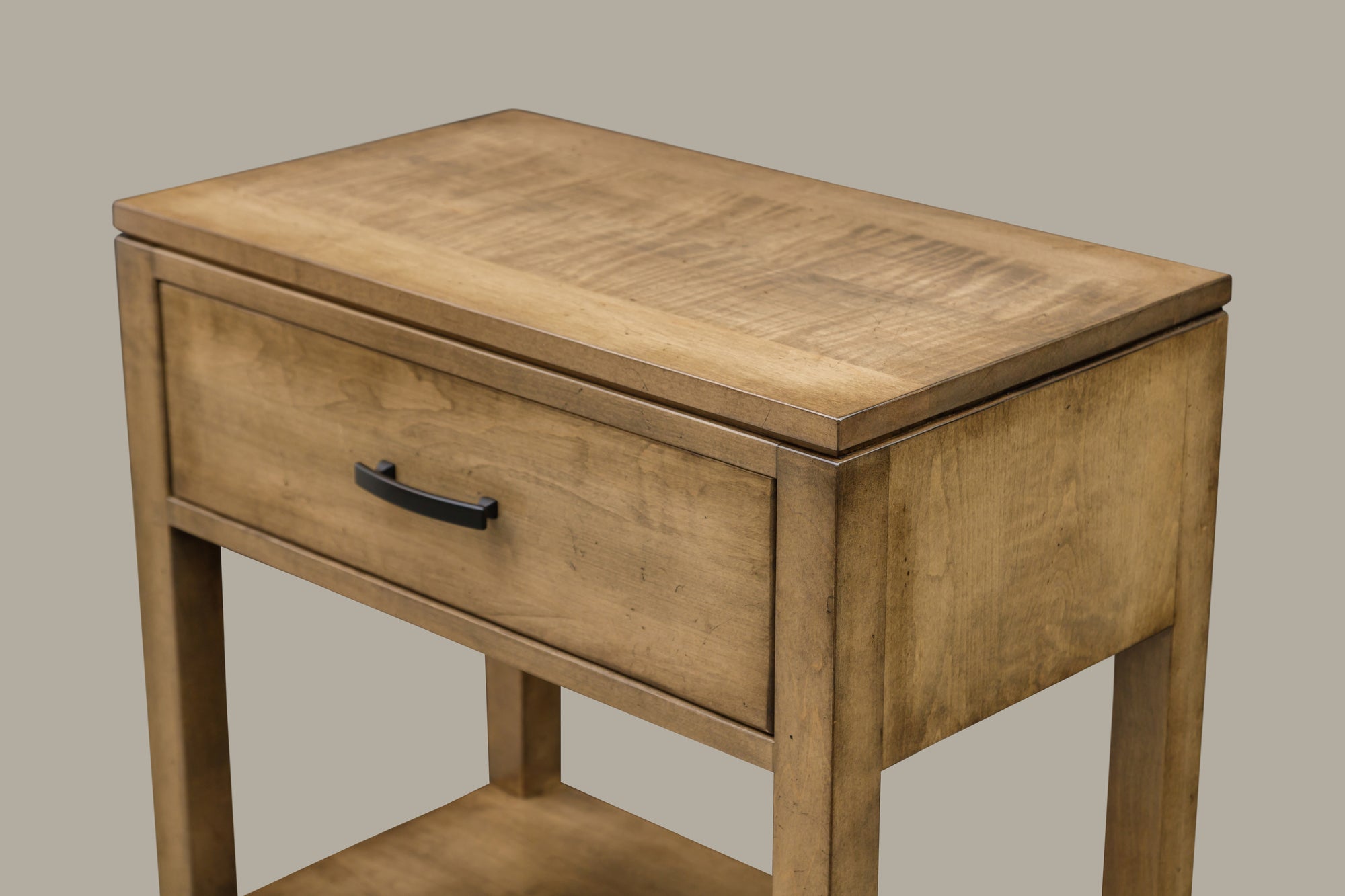 Estelle- Hardwood Amish Open Nightstand