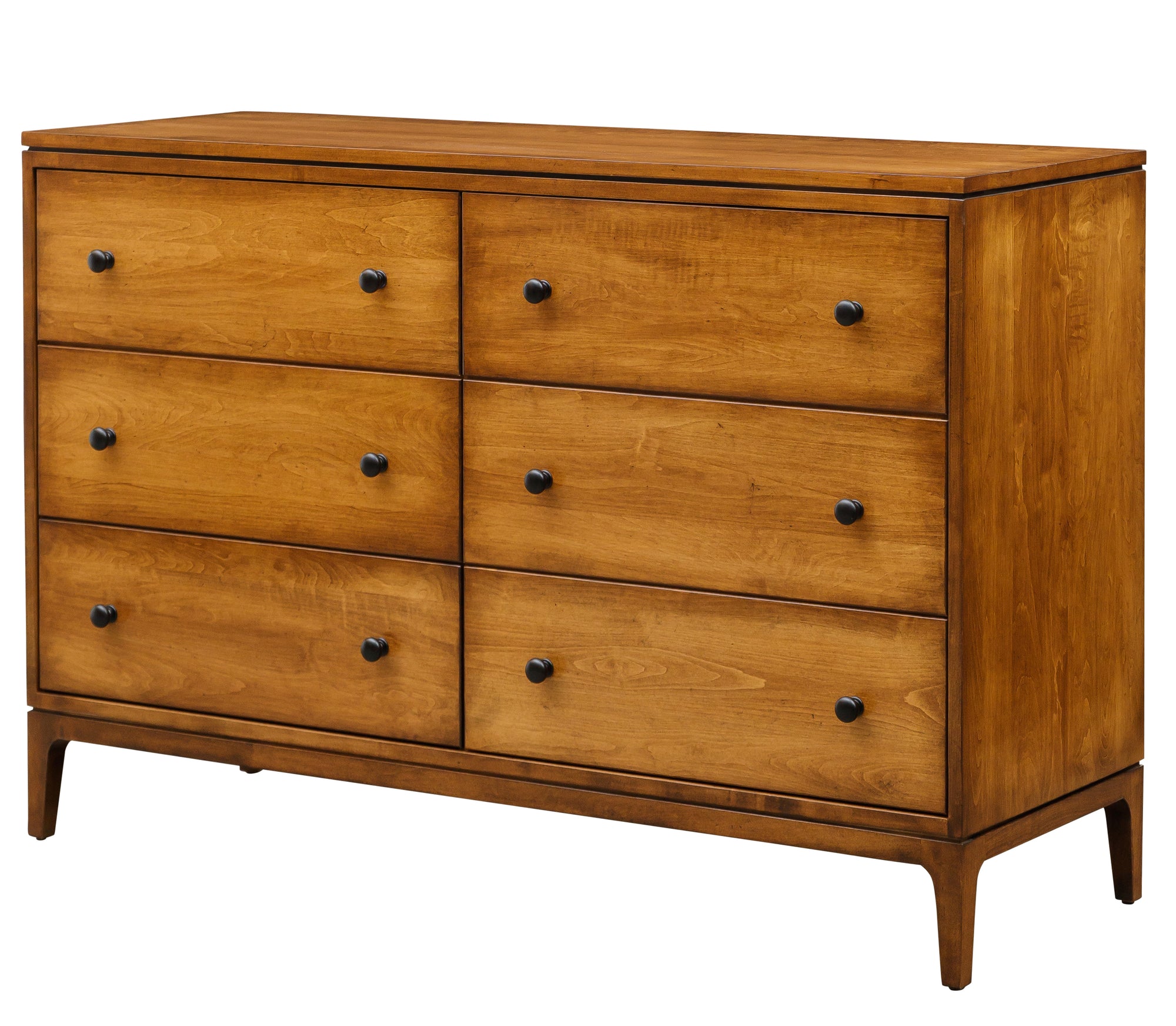 Estelle - Hardwood Amish Triple Dresser With Optional Mirror