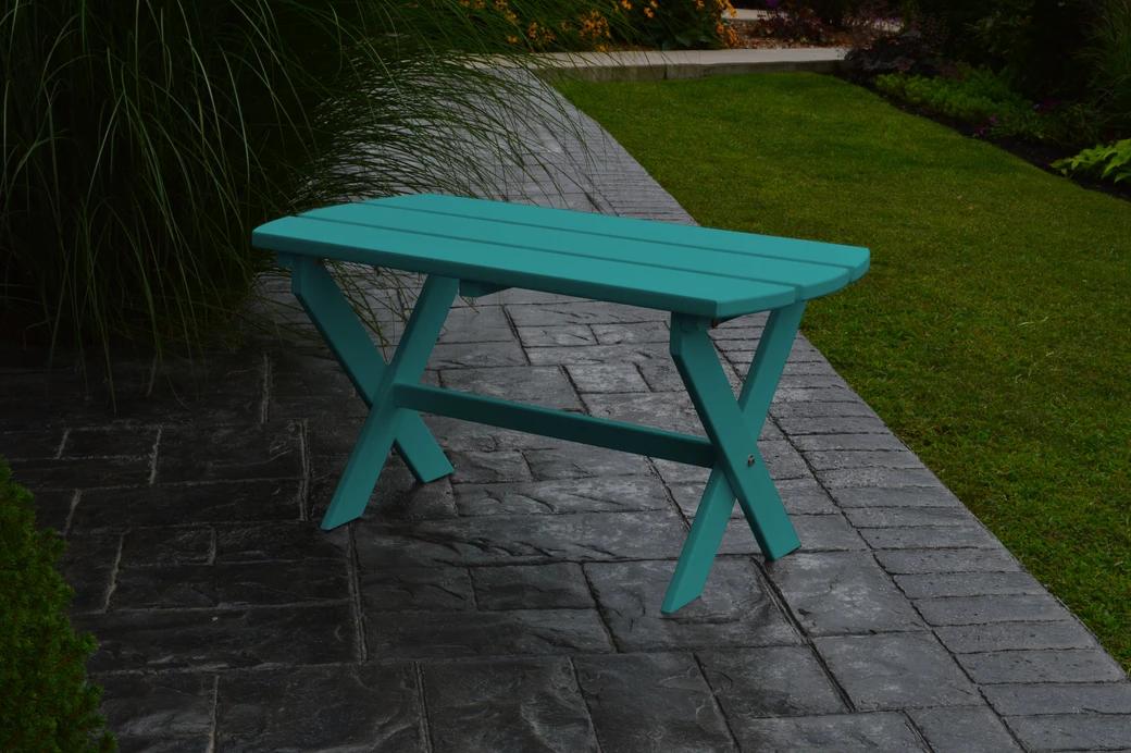 Poly Outdoor Folding Oval Coffee Table