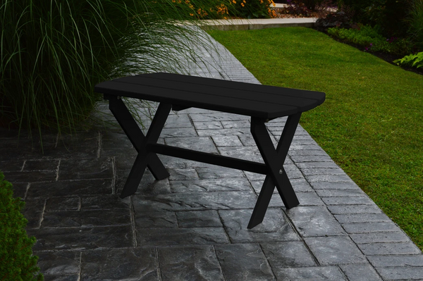 Poly Outdoor Folding Oval Coffee Table