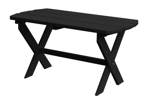 Poly Outdoor Folding Oval Coffee Table