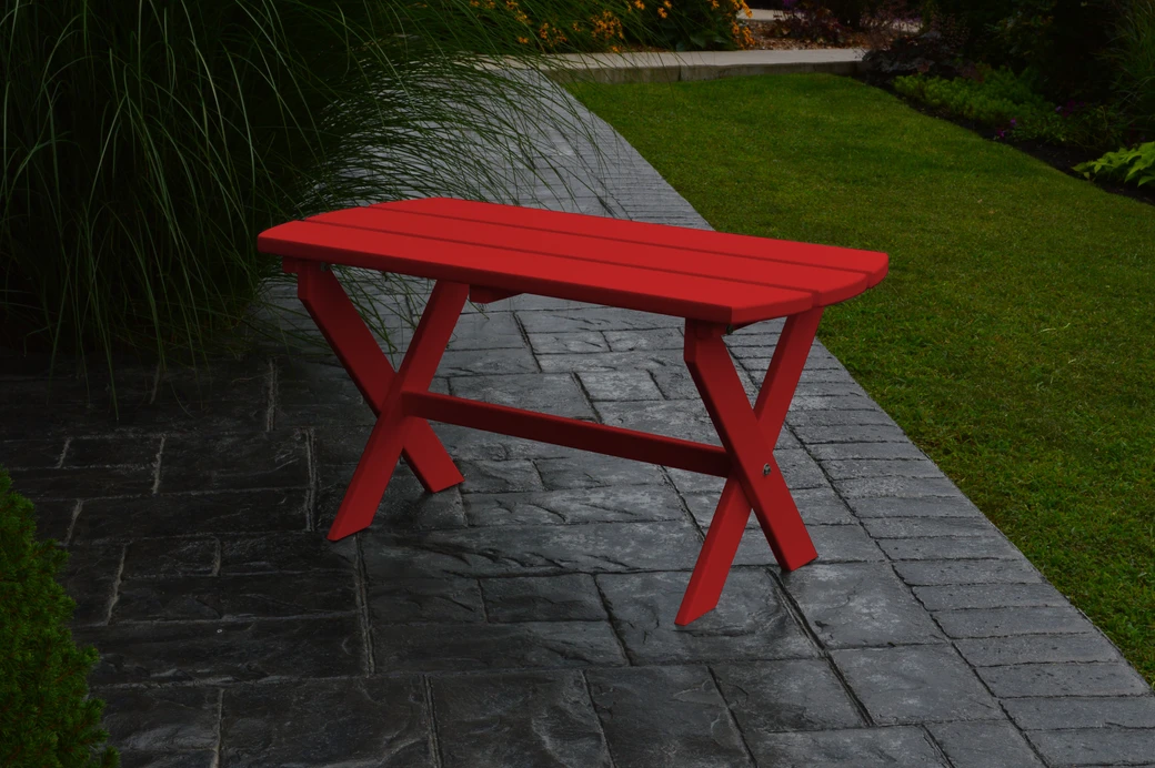 Poly Outdoor Folding Oval Coffee Table