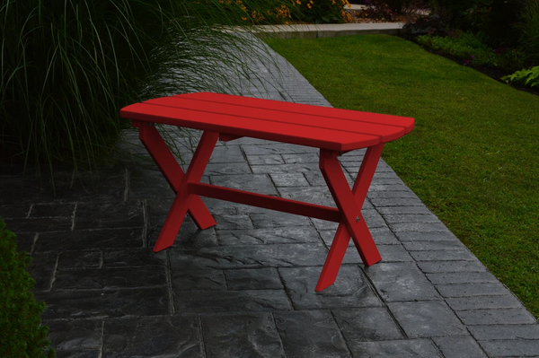 Poly Outdoor Folding Oval Coffee Table
