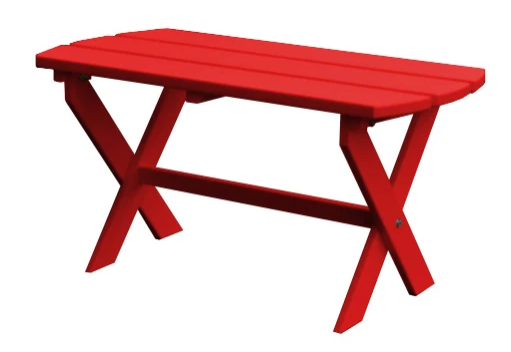 Poly Outdoor Folding Oval Coffee Table