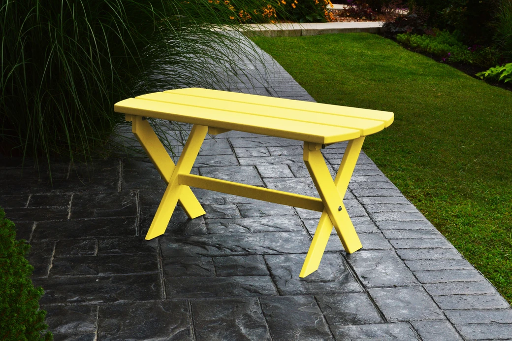 Poly Outdoor Folding Oval Coffee Table