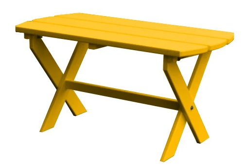 Poly Outdoor Folding Oval Coffee Table