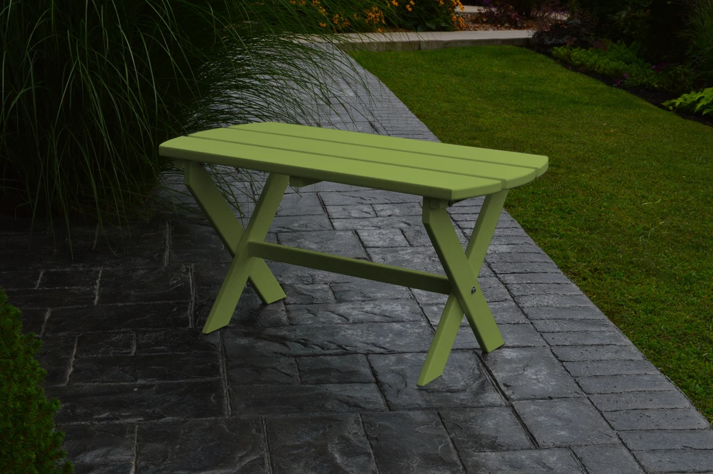 Poly Outdoor Folding Oval Coffee Table