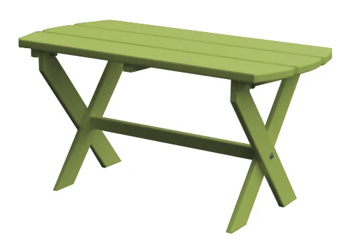 Poly Outdoor Folding Oval Coffee Table