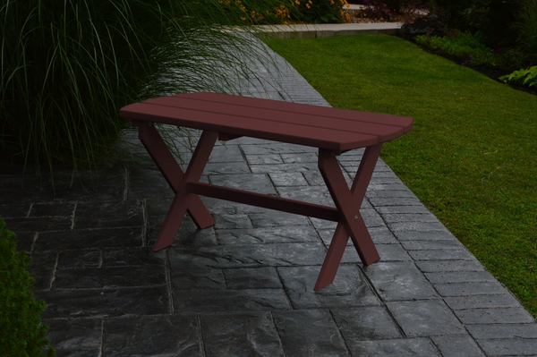 Poly Outdoor Folding Oval Coffee Table