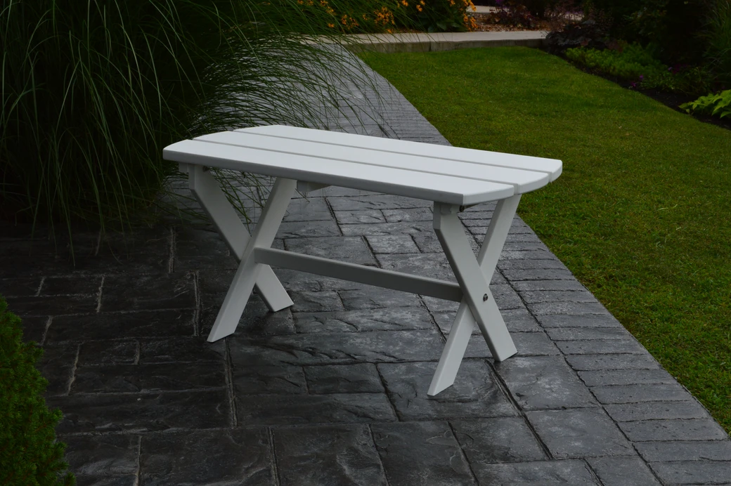 Poly Outdoor Folding Oval Coffee Table