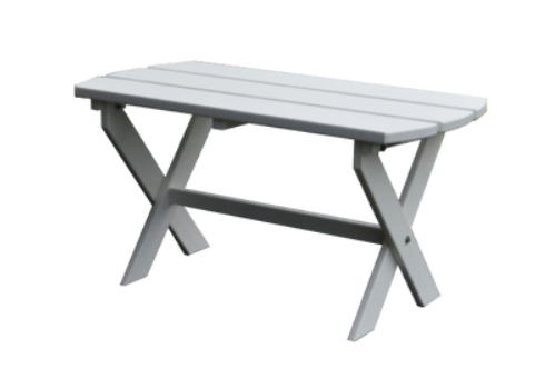 Poly Outdoor Folding Oval Coffee Table