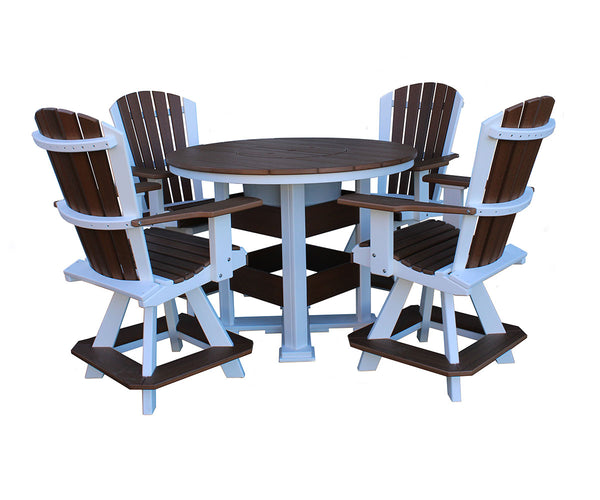 Balcony - Poly Outdoor Table w/ Optional Built In Ice Bowl