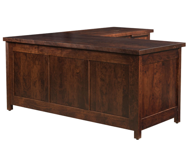 Sante Fe- Amish Handcrafted L Shape Desk