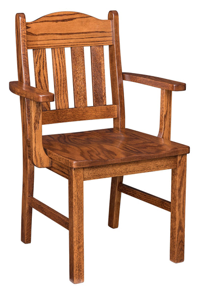 Adams - Amish Handcrafted Solid Wood Dining Chair