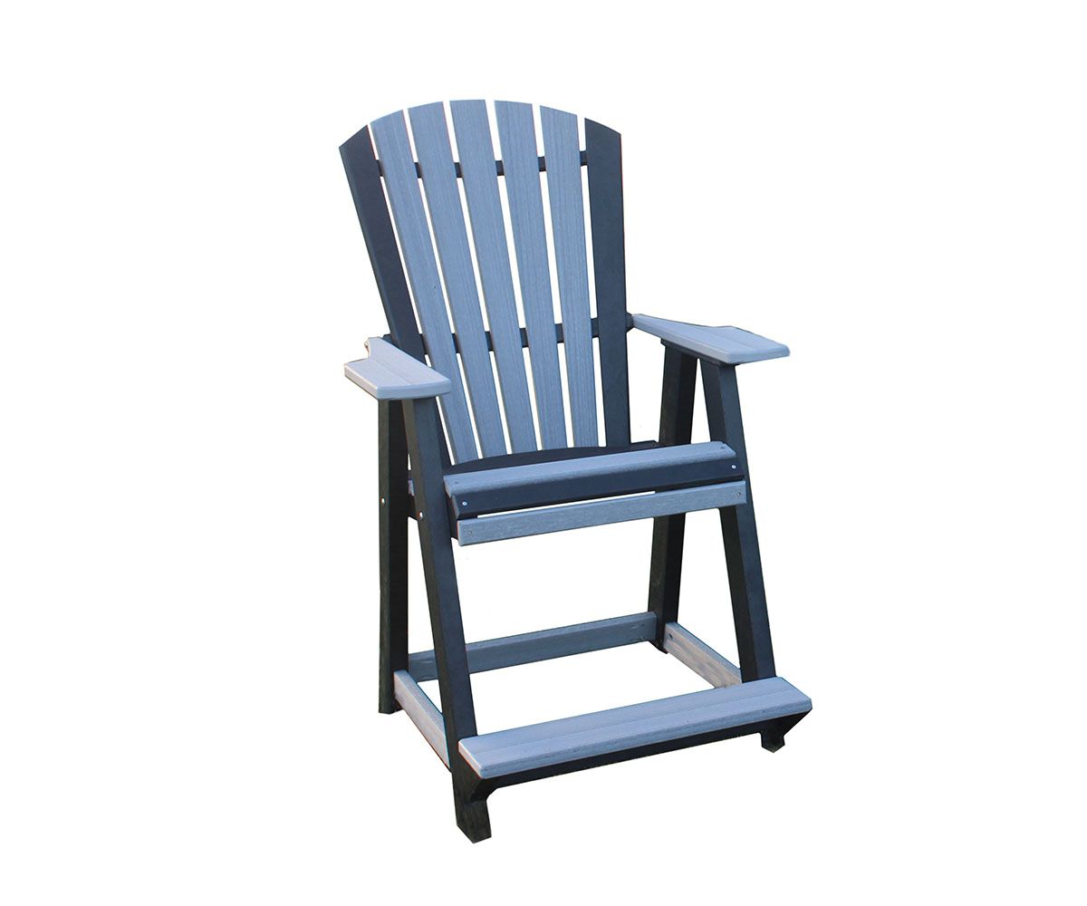 Poly Outdoor Adirondack Balcony Chair