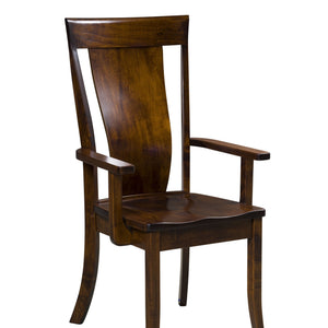 Albany - Amish Handcrafted Dining Arm Chair