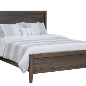 Albany - Amish Hardwood Panel Bed