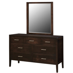 Albany - Hardwood 7-Drawer Dresser w/ Optional Mirror