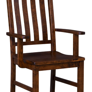 Alberta- Amish Handcrafted Solid Wood Dining Chair