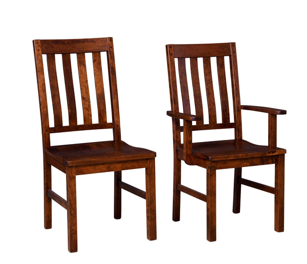 Alberta- Amish Handcrafted Solid Wood Dining Chair