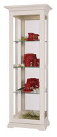 Amish Solid Wood Mini Sliding Door Curio Display Cabinet
